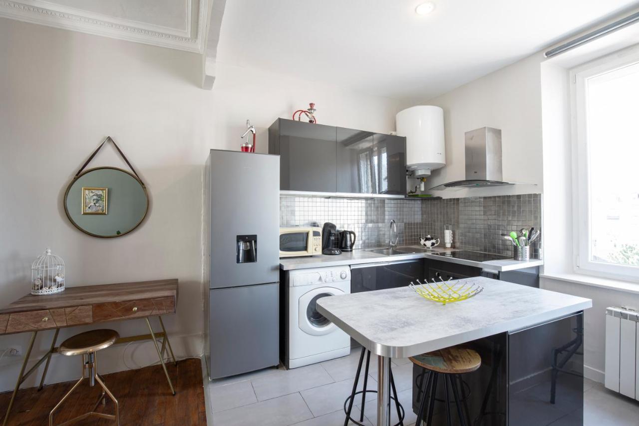 Appartement Milhan Quartier Aigle Championnet Grenoble Exterior foto