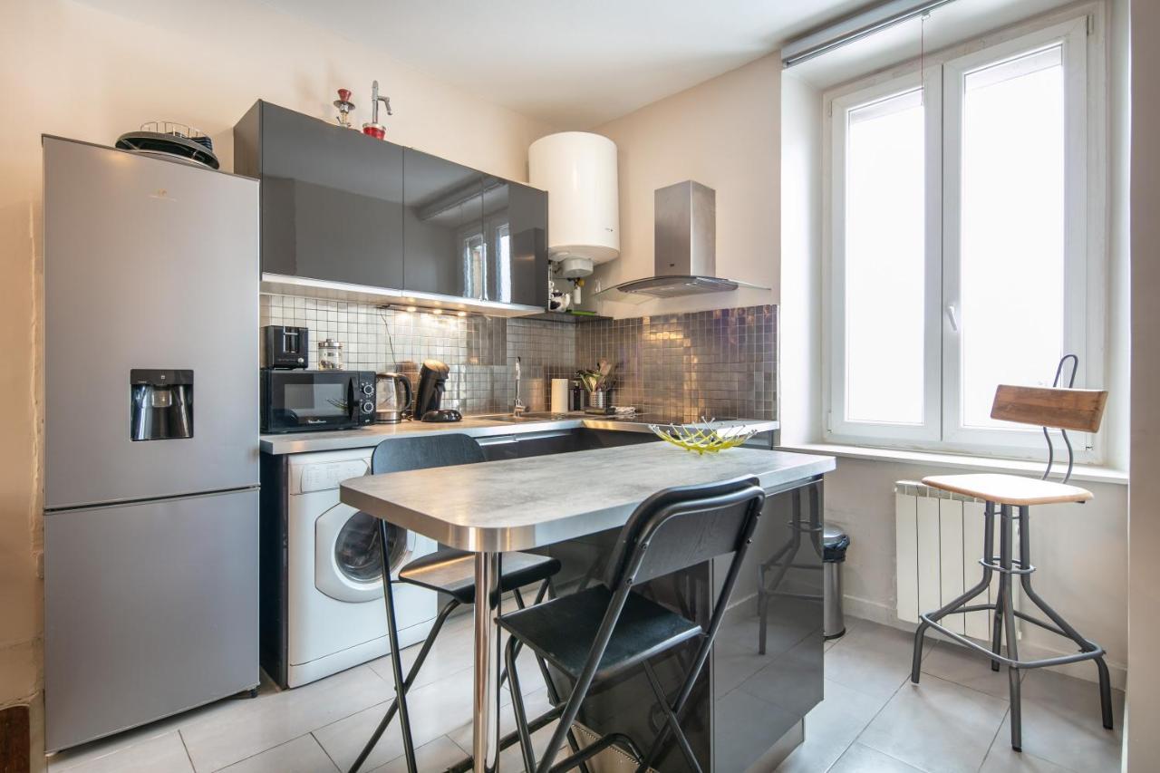 Appartement Milhan Quartier Aigle Championnet Grenoble Exterior foto